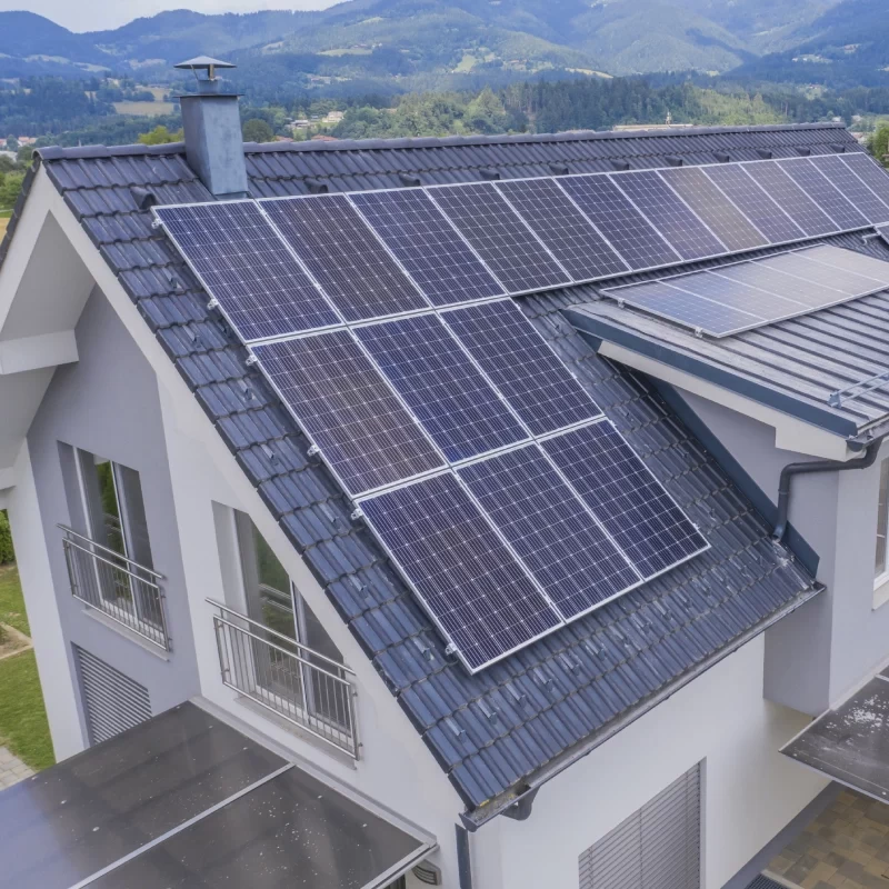 placa solar em casa